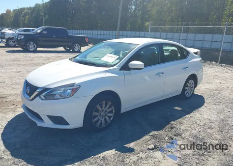 2017 Nissan Sentra S z USA, uszkodzony, nr VIN 3N1AB7AP9HY324278